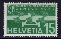 Suisse // Schweiz // Switzerland //  Poste Aérienne   // 1932 //  Conférence Du Désarmement No. 16  Timbre Neuf** MNH - Ongebruikt