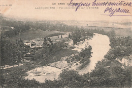 81 Labruguiere Vue Panoramique Sur Le Thoré CPA Le Tarn Illustré Cachet Convoyeur Mazamet à Castres 1905 - Labruguière