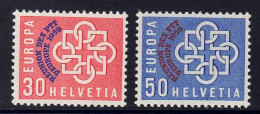 Suisse // Schweiz // Switzerland //  1950-1959 // Europa, Conférence De Montreux No. 349-350 Timbre Neuf** MNH - Ongebruikt