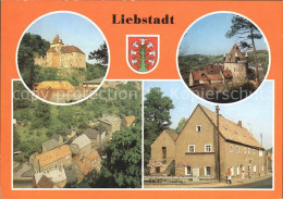 72136021 Liebstadt Schloss Kuckuckstein Teilansicht Stadtschaenke Wappen Liebsta - Liebstadt