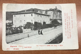 CAPRONA ( PISA ) VILLA LUPERI CENTONI 1914 - Pisa