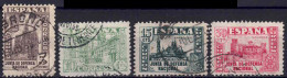 YT 568 à 570, 572 - Used Stamps