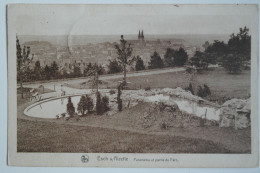 Cpa 1927 Esch Sur Alzette Panorama Et Partie Du Parc - NOV40 - Esch-sur-Alzette