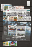 2004 MNH St Pierre Et Miquelon Year Collection Postfris** - Años Completos