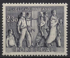 Portugal 1951 25. Jahrestag Des Militärputsches 769 Mit Falz - Unused Stamps