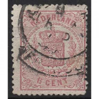 Niederlande 1870 Reichswappen 16 B Gestempelt - Used Stamps