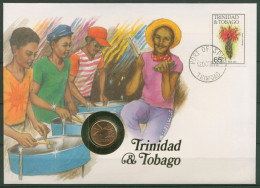 Trinidad & Tobago 1987 Musiker Numisbrief 1 Cent (N471) - Trinidad & Tobago