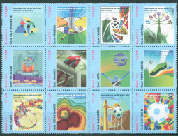 Brasilien 2014 Fußball-WM 4127/38 ZD Postfrisch (C63324) - Unused Stamps