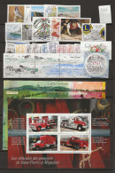 2013 MNH St Pierre Et Miquelon Year Collection Postfris** - Full Years