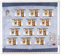 CANADA # 2016ii Uncut Press Sheet Limited Edition - Year Of The Monkey - 2004 - Hojas Completas