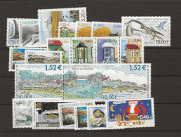 2001 MNH St Pierre Et Miquelon Year Collection Postfris** - Full Years