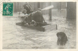 94* IVRY S/SEINE  Crue 1910 -  La Rue D Ivry – Bateau     RL32,1004 - Ivry Sur Seine