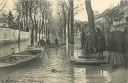 94* LA VARENENNE  Crue 1910 -  Demenagement Des Habitants      RL32,0924 - Chennevieres Sur Marne