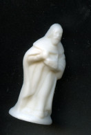 FEVE - FEVES -  "ANCIENNE - SANTON PLASTIQUE BLANC - VAHINÉ 1995" - ROI MAGE H : 3,7 Cm -  1995 - Santons