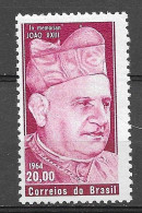 Brasil 1964 In Memoriam Ao Papa João XXIII C 513 - Neufs