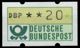 BRD ATM 1981 Nr 1-2-020R Postfrisch X754C2E - Timbres De Distributeurs [ATM]