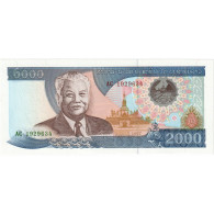 Laos, 2000 Kip, 1997, KM:33a, NEUF - Laos