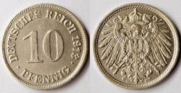 10 Pfg. Kaiserreich EMPIRE 1913 E - Jäger 13   (r342 - 10 Pfennig