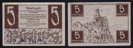 WÜRTTEMBERG 5 Pfennig 1947 Behelfsgeld Ro.214a VF (3)  (16418 - Other & Unclassified