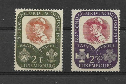 LUXEMBOURG   526/27  **    NEUFS SANS CHARNIERE - Unused Stamps