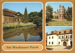 72135125 Bad Muskau Oberlausitz Moorbad Schlossruine Altes Schloss Bad Muskau - Bad Muskau