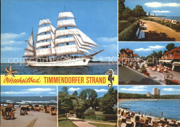 72132942 Timmendorfer Strand Segelschiff Strand  Timmendorfer Strand - Timmendorfer Strand