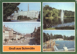 72132900 Schmoelln Thueringen Markt Bauererteich Sommerbad  Schmoelln - Schmölln