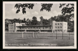 AK Bad Blankenburg /Th., Landessportschule Arthur Becker  - Bad Blankenburg