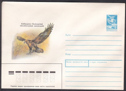 Russia Postal Stationary S1923 Hawk, Bird, Kabardino-Balkarian - Adler & Greifvögel
