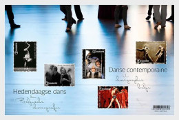 Belgium 2024 Contemporary Dance - A Belgian Choreography Stamp Sheetlet MNH - Ungebraucht