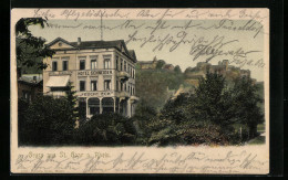 AK St. Goar A. Rh., Hotel Schneider, Feucht Eck  - St. Goar