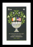 Ireland 2024 The 100th Anniversary Of Diplomatic Relations With The United States Stamp 1v - Ungebraucht