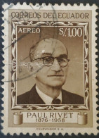 OH)  ECUADOR,  PAUL RIVET, USED - Ecuador