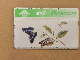 United Kingdom-(BTG-553)-Butterflies & Flowers-(4)-Purple-(559)(505A19846)(tirage-1.000)-price Cataloge-30.00£-mint - BT General Issues