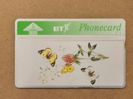 United Kingdom-(BTG-554)-Butterflies & Flowers-(5)-Clouded-(560)(505C58783)(tirage-1.000)-price Cataloge-30.00£-mint - BT Emissions Générales