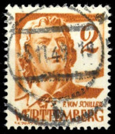 1948, Französische Zone Württemberg, 28 PF II, Gest. - Sonstige & Ohne Zuordnung