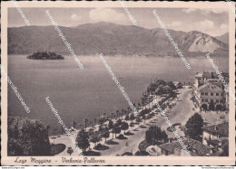 Bh616 Cartolina Lago Maggiore Verbania Pallanza 1949 Piemonte - Biella