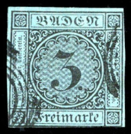 1858, Altdeutschland Baden, 8, Gest. - Andere & Zonder Classificatie