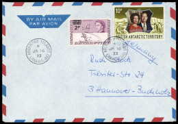 1971, Britische Gebiete In Der Antarktis, 44, 28, Brief - Autres & Non Classés