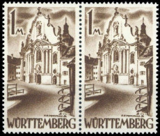 1947, Französische Zone Württemberg, 13 PF I, ** - Autres & Non Classés