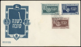 1949, Israel, 19-21, FDC - Altri & Non Classificati