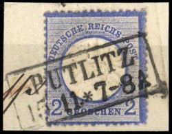 1872, Deutsches Reich, 20, Briefst. - Other & Unclassified