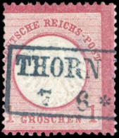 1872, Deutsches Reich, 4 Var., Gest. - Autres & Non Classés