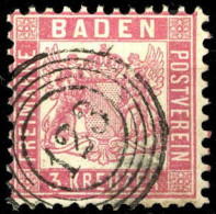 Altdeutschland Baden, 18, Gest. - Other & Unclassified