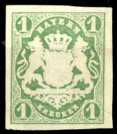 1867, Altdeutschland Bayern, 14 A, (*) - Other & Unclassified