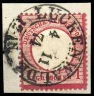 1872, Deutsches Reich, 19, Briefst. - Altri & Non Classificati