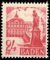 1947, Französische Zone Baden, 8 PF III, ** - Sonstige & Ohne Zuordnung