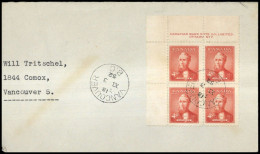 1952, Canada, 273 (4) DZ, FDC - Andere & Zonder Classificatie