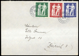 1939, Schweiz Soldatenmarken, Brief - Labels