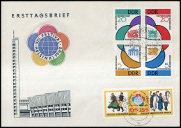 1962, DDR, 901-06, FDC - Other & Unclassified